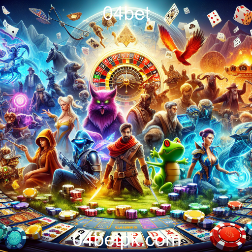 Descubra o Mundo dos Jogos Online no 04bet